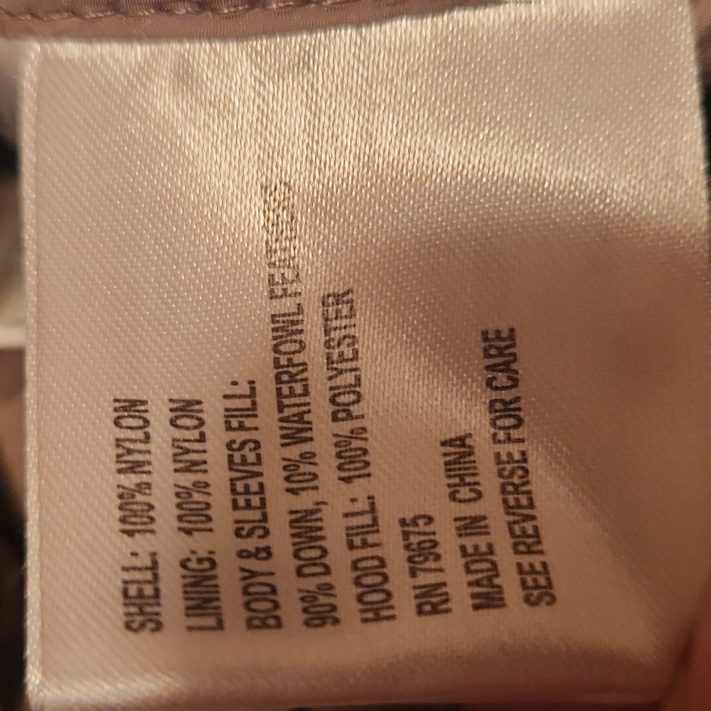 Michael Kors Women's Beige Puffer Jacket Size Medium - Picture 7 of 7